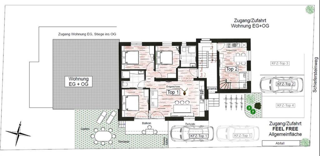 Free Feel Appartements By Schladming-Appartements Værelse billede