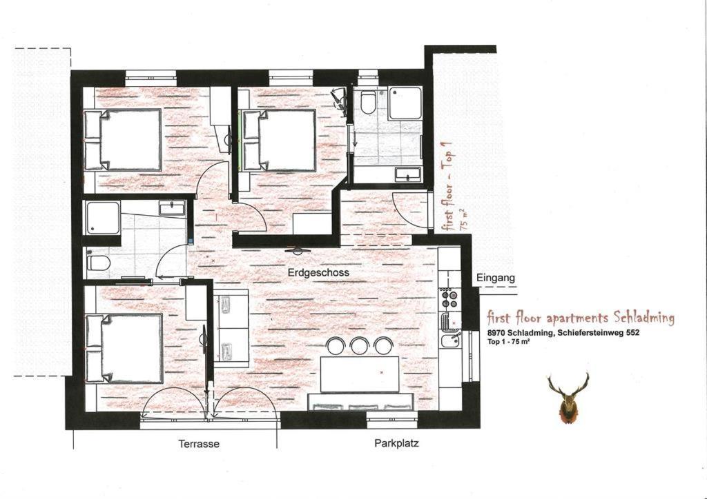 Free Feel Appartements By Schladming-Appartements Værelse billede